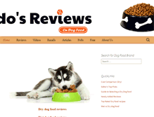 Tablet Screenshot of fidosreviews.com